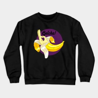 Meme banana troll 2019 Crewneck Sweatshirt